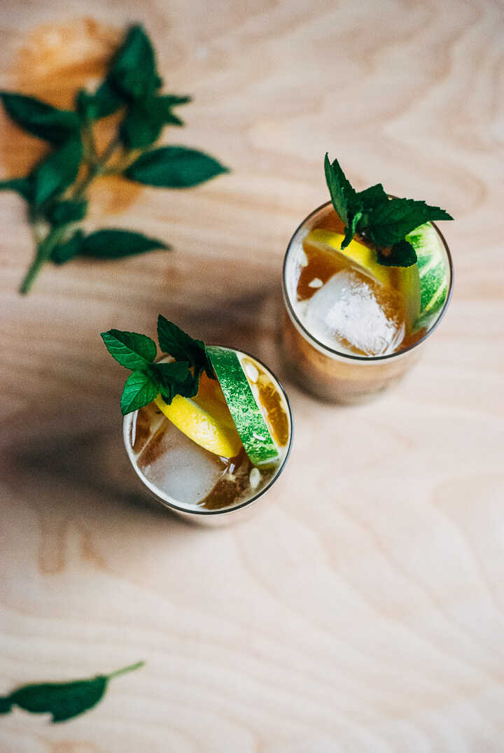 simple pimm's cups // brooklyn supper