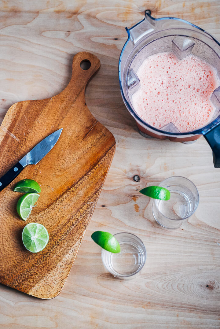 watermelon coolers with ginger and lime // brooklyn supper