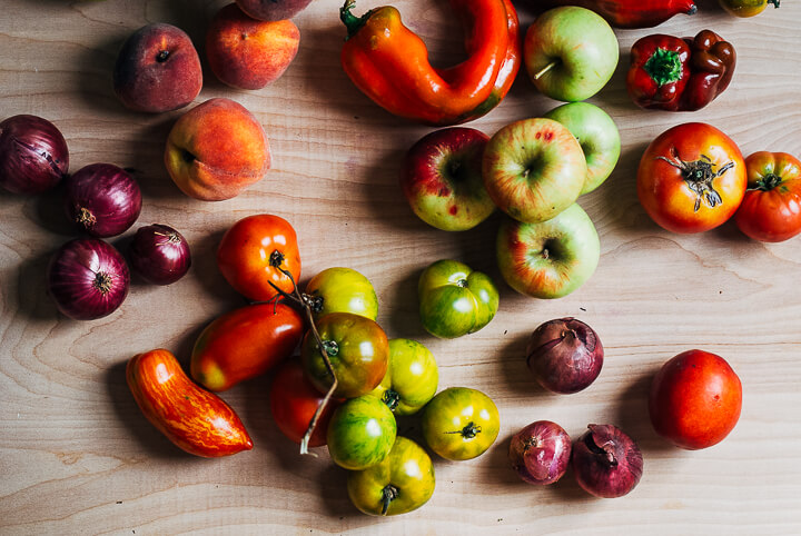 summer produce guide: what to eat right now (mid august) // brooklyn supper