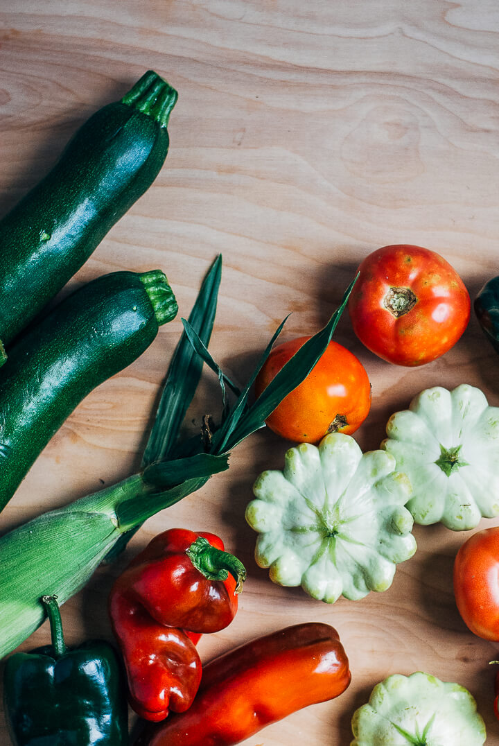 summer produce guide: what to eat right now (late august) // brooklyn supper