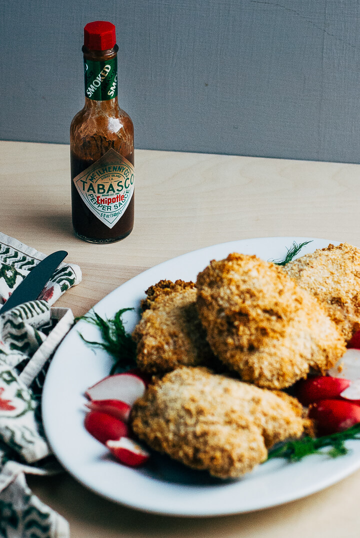 oven-fried chipotle chicken thighs // brooklyn supper