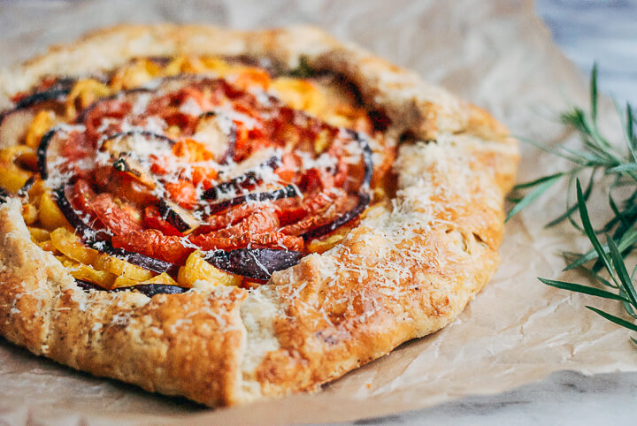 Damson Plum Galette with Thyme and Star Anise - Brooklyn Supper