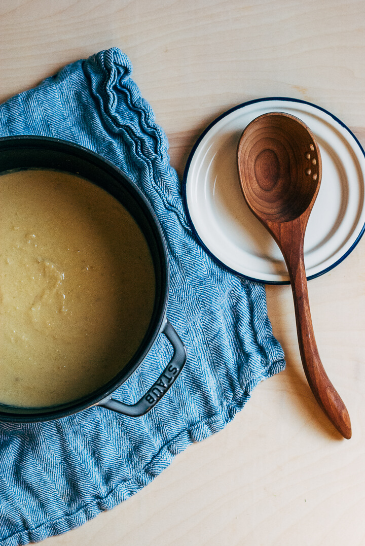 potato, leek and fennel soup // brooklyn supper