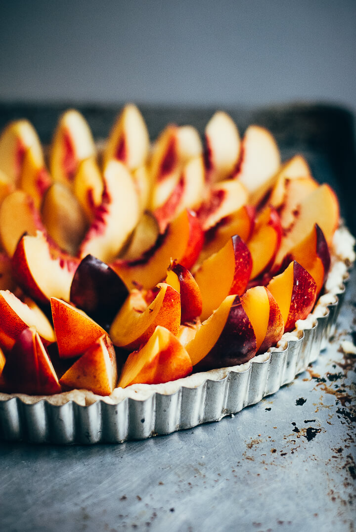 How to make a gorgeous Nectarine Tart - Days of Jay