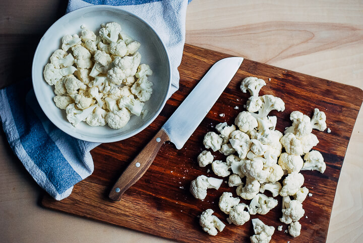 roasted cauliflower and garlic dip // brooklyn supper