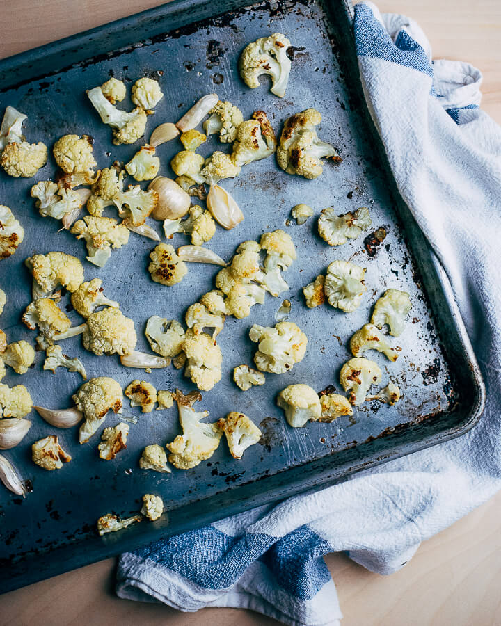 roasted cauliflower and garlic dip // brooklyn supper