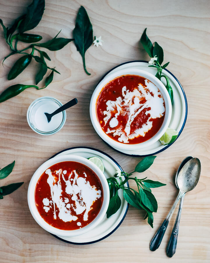 Simple Roasted Tomato Soup - Brooklyn Supper