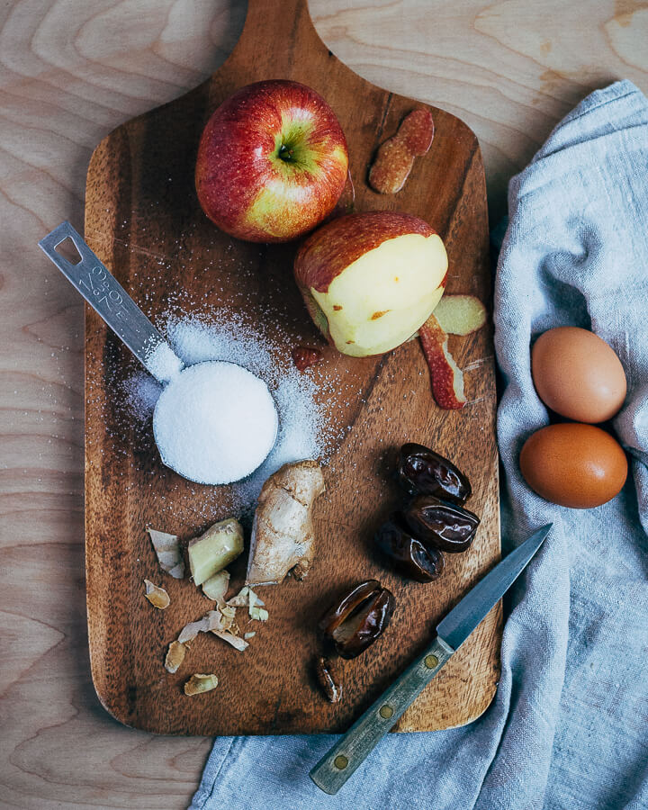 sticky apple date cake // brooklyn supper