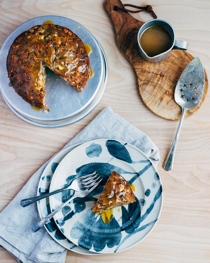 sticky apple date cake // brooklyn supper