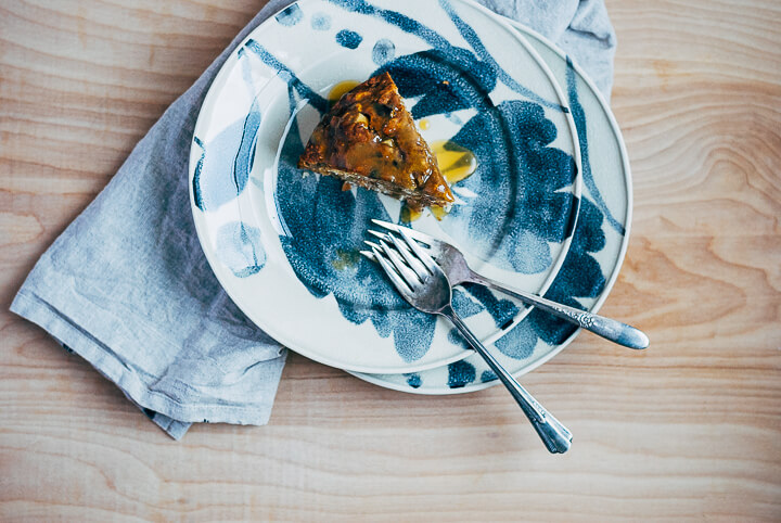 sticky apple date cake // brooklyn supper