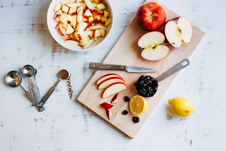 apple cranberry loaded sweet potatoes // brooklyn supper