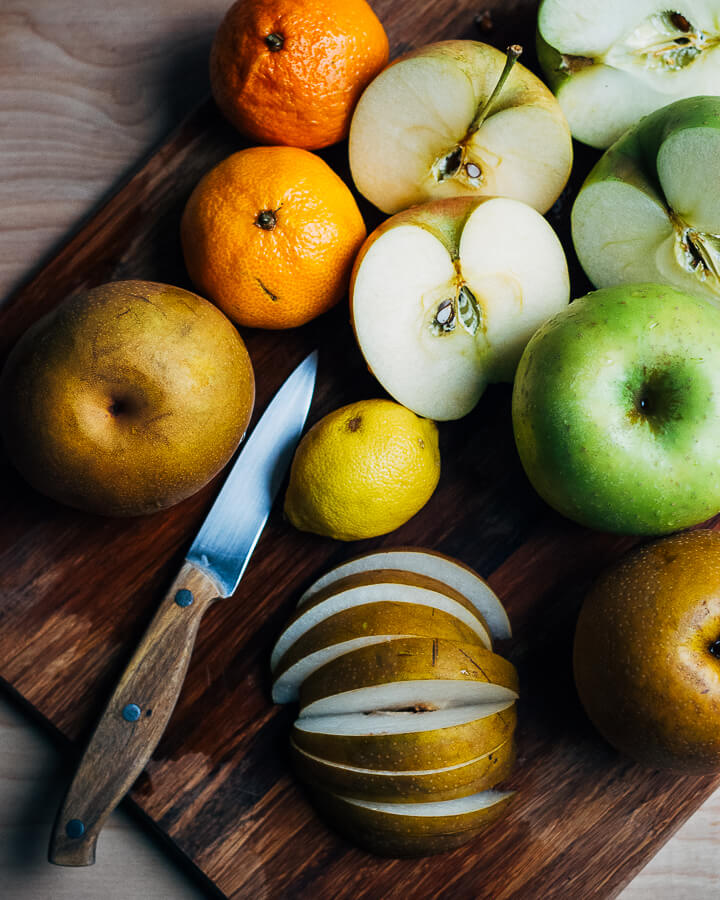 asian pear and apple pie // brooklyn supper