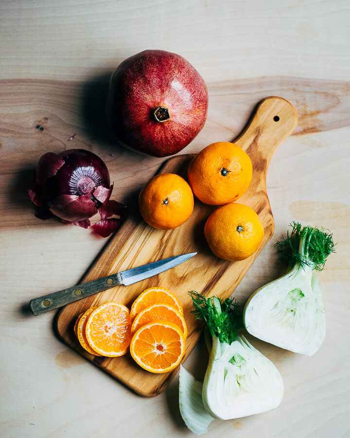 roasted fennel and satsuma orange salad // brooklyn supper