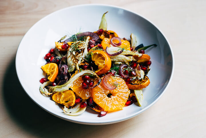 roasted fennel and satsuma orange salad // brooklyn supper