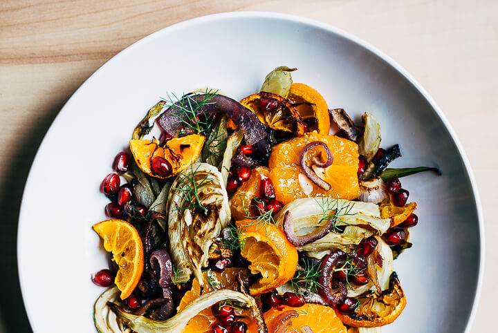 roasted fennel and satsuma orange salad // brooklyn supper