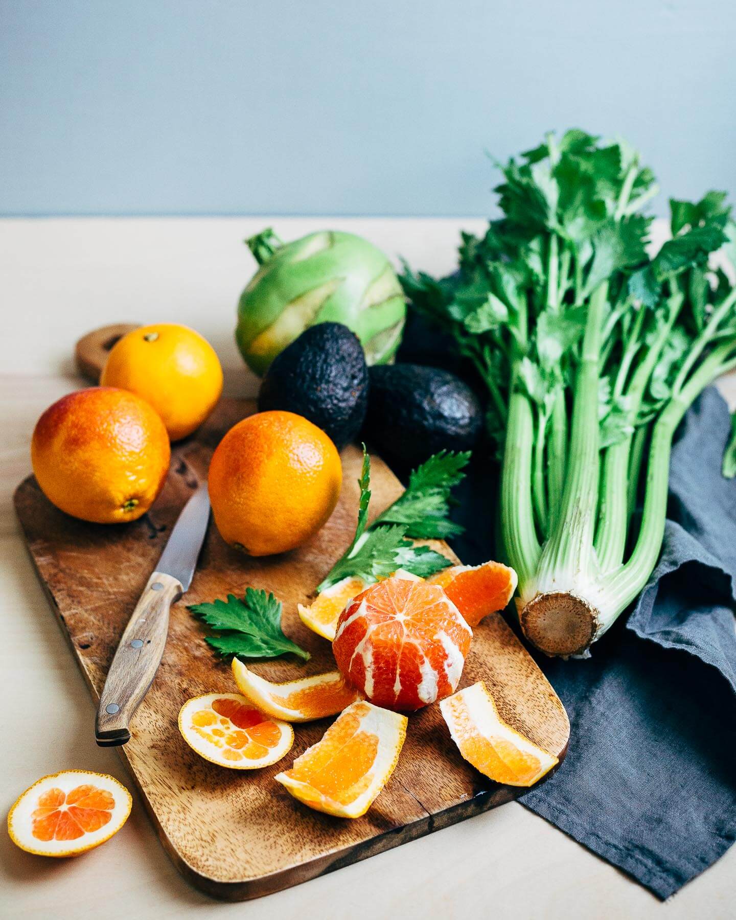 kohlrabi, avocado, and citrus salad // brooklyn supper