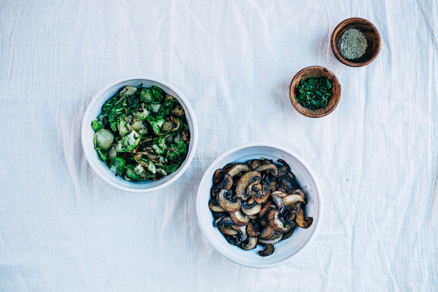 brussels sprout and mushroom grilled cheese // brooklyn supper
