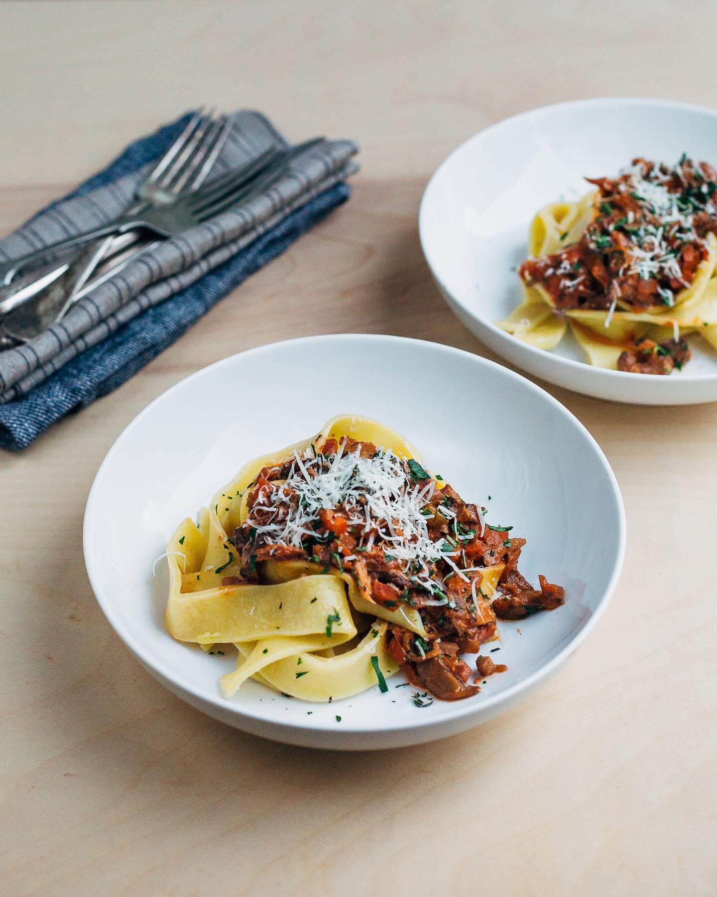 mushroom bolognese // brooklyn supper