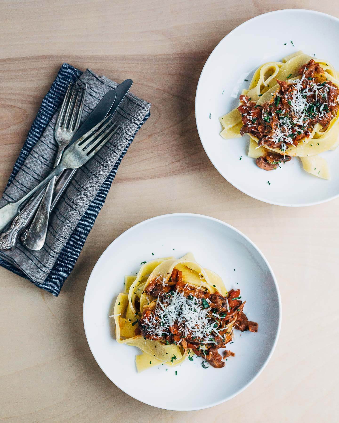 mushroom bolognese // brooklyn supper