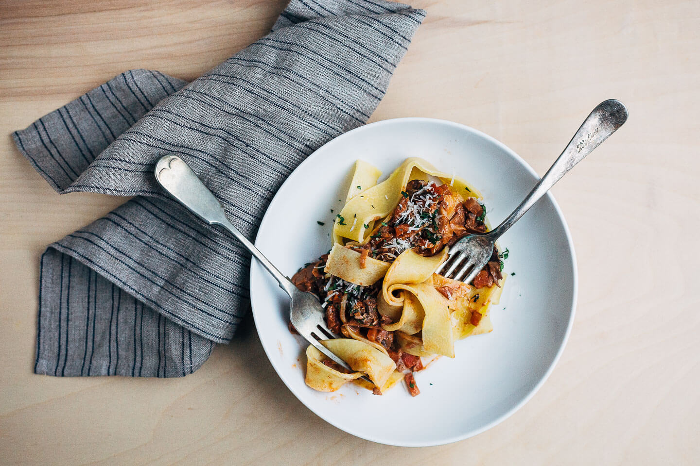 mushroom bolognese // brooklyn supper