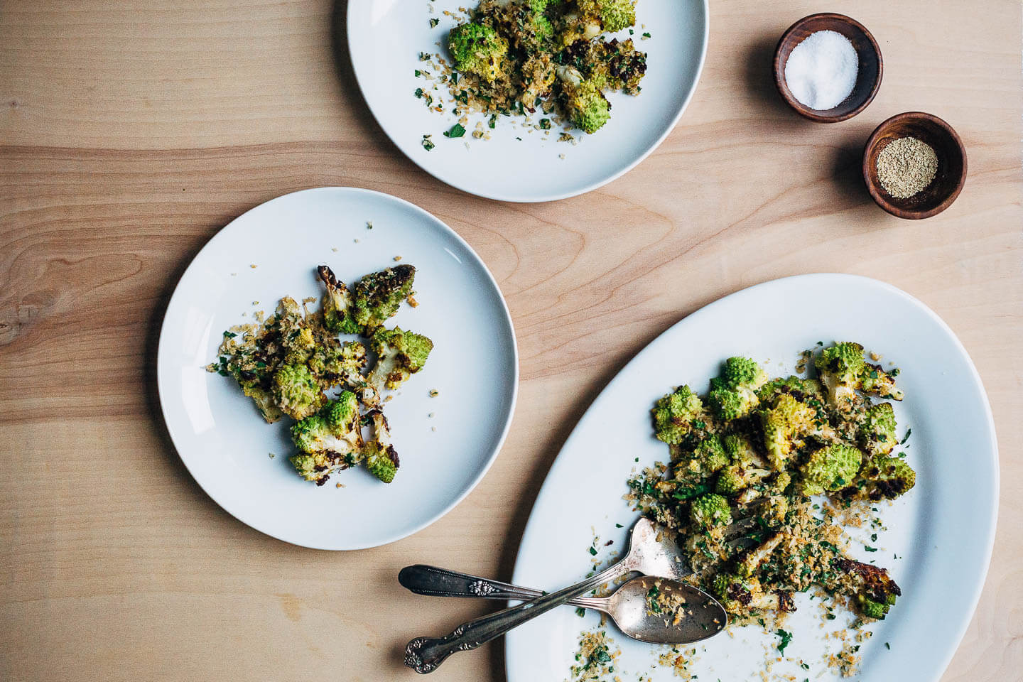 romanesco with brown butter toasted panko // brooklyn supper