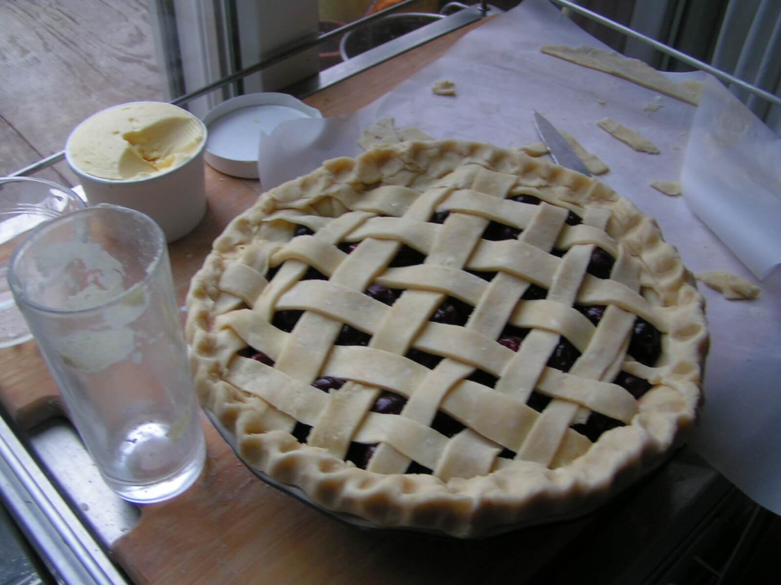 Pie making