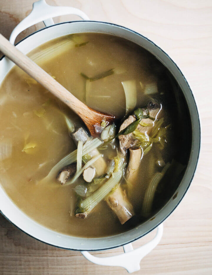 Pork Bone Broth (Stove Top or Pressure Cooker) Brooklyn Supper