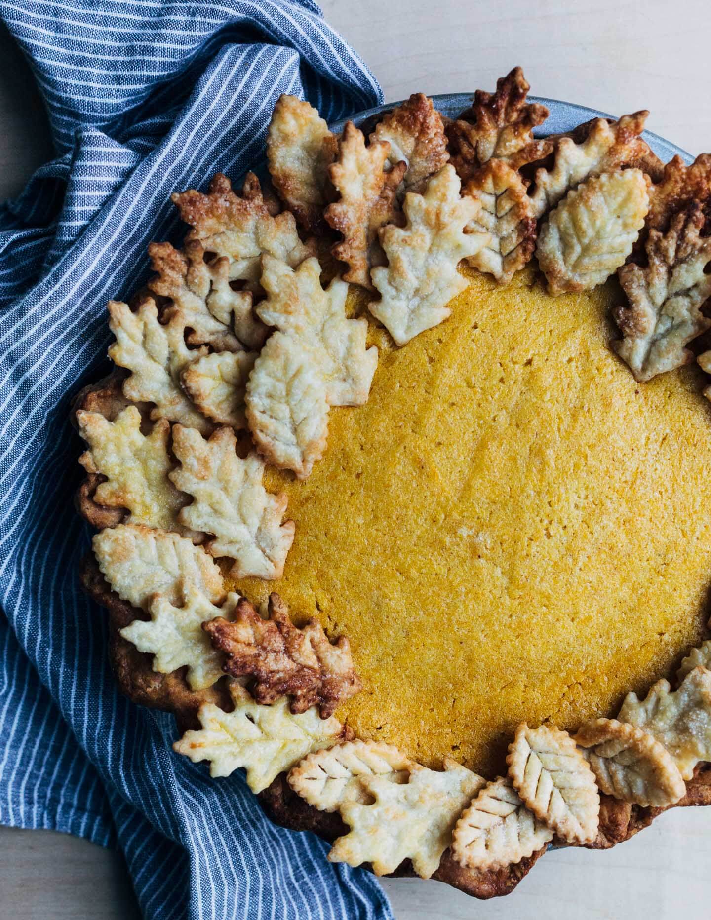 leaf crust pie