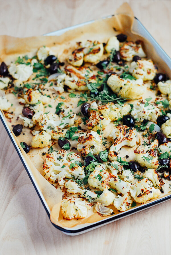 Roasted cauliflower