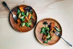 spice-roasted carrot and avocado salad // brooklyn supper