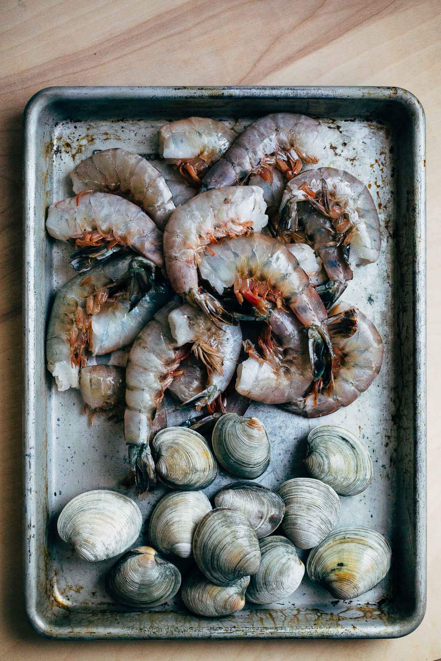 seafood paella // brooklyn supper