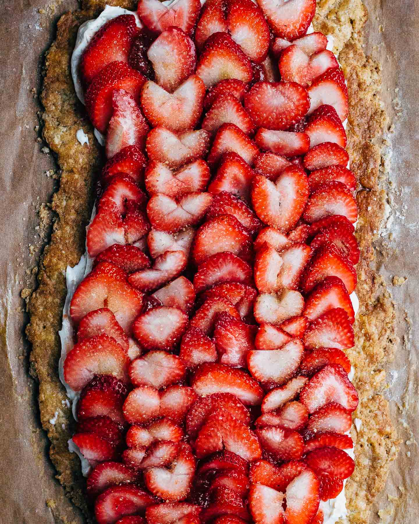simplest strawberry tart from sweeter off the vine // brooklyn supper