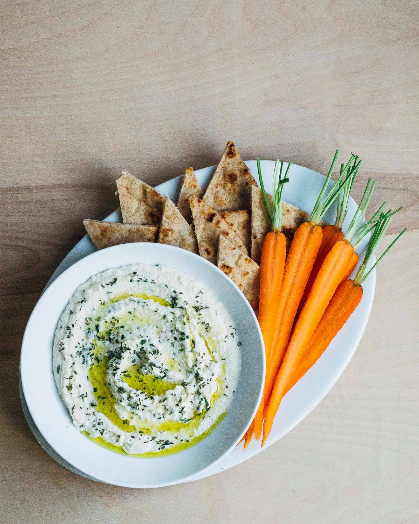 roasted cauliflower and labneh spread // brooklyn supper