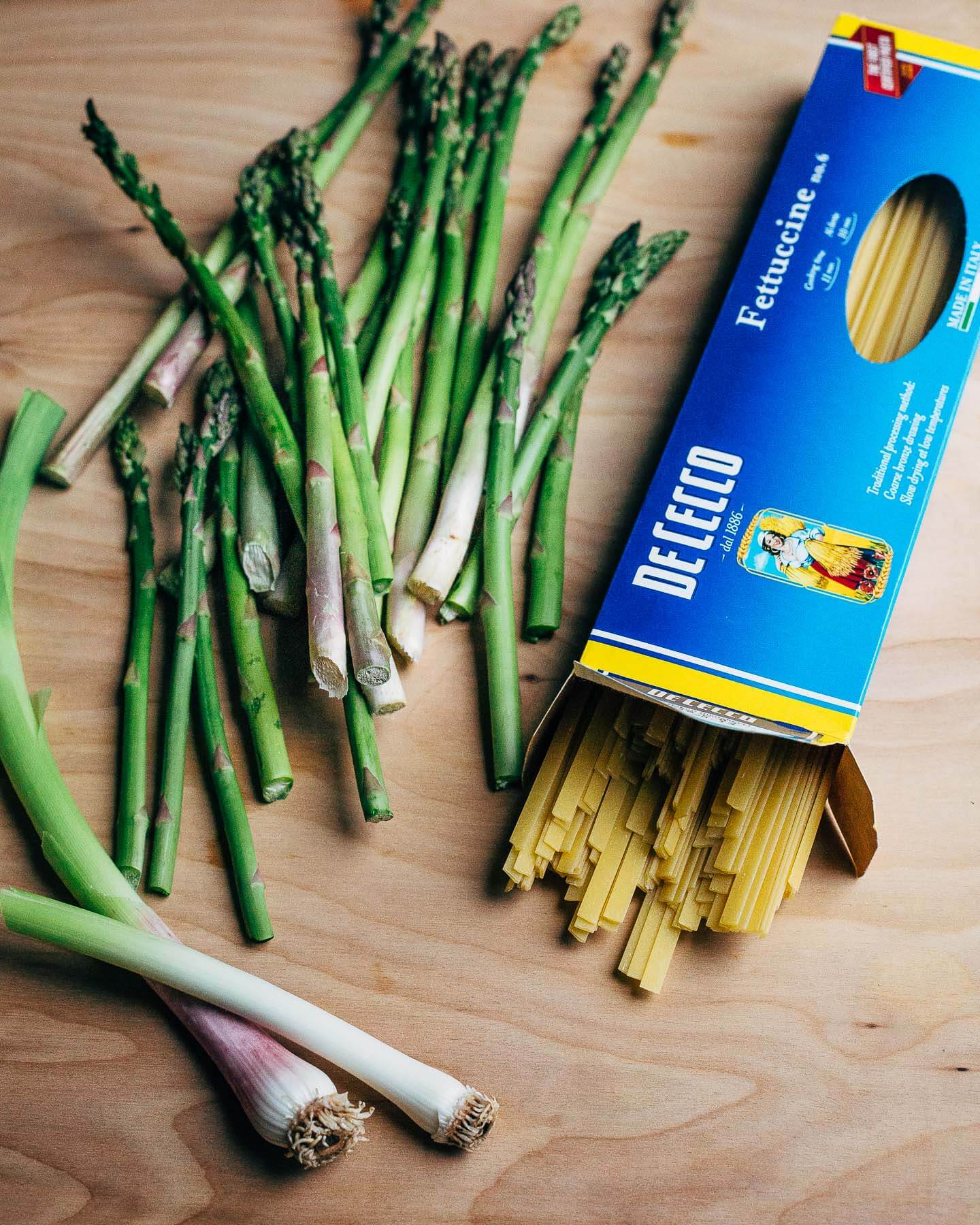 spring fettuccine primavera // brooklyn supper