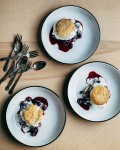 blueberry shortcake with sourdough biscuits // brooklyn supper