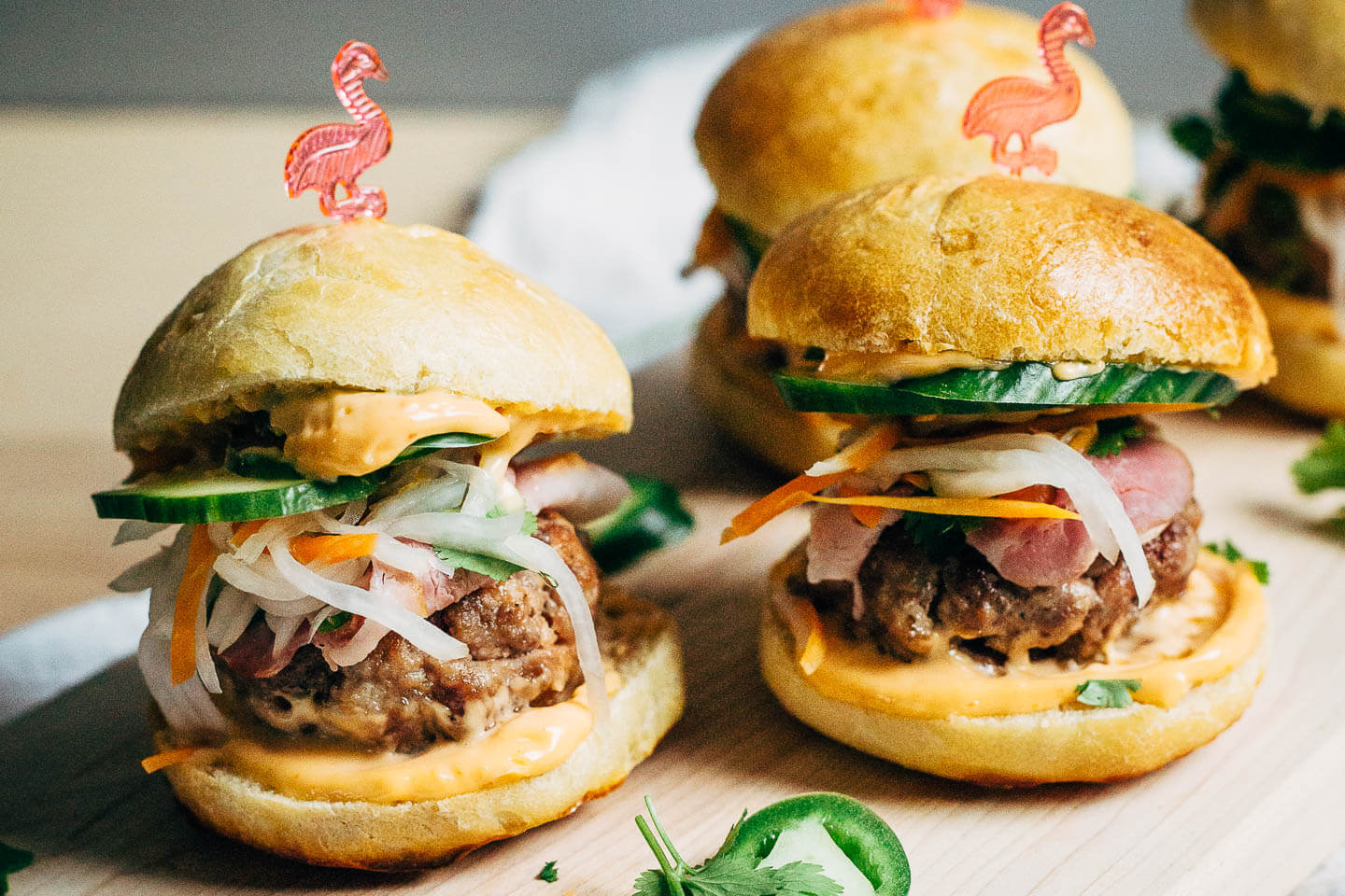 jonathan's banh mi sliders // brooklyn supper