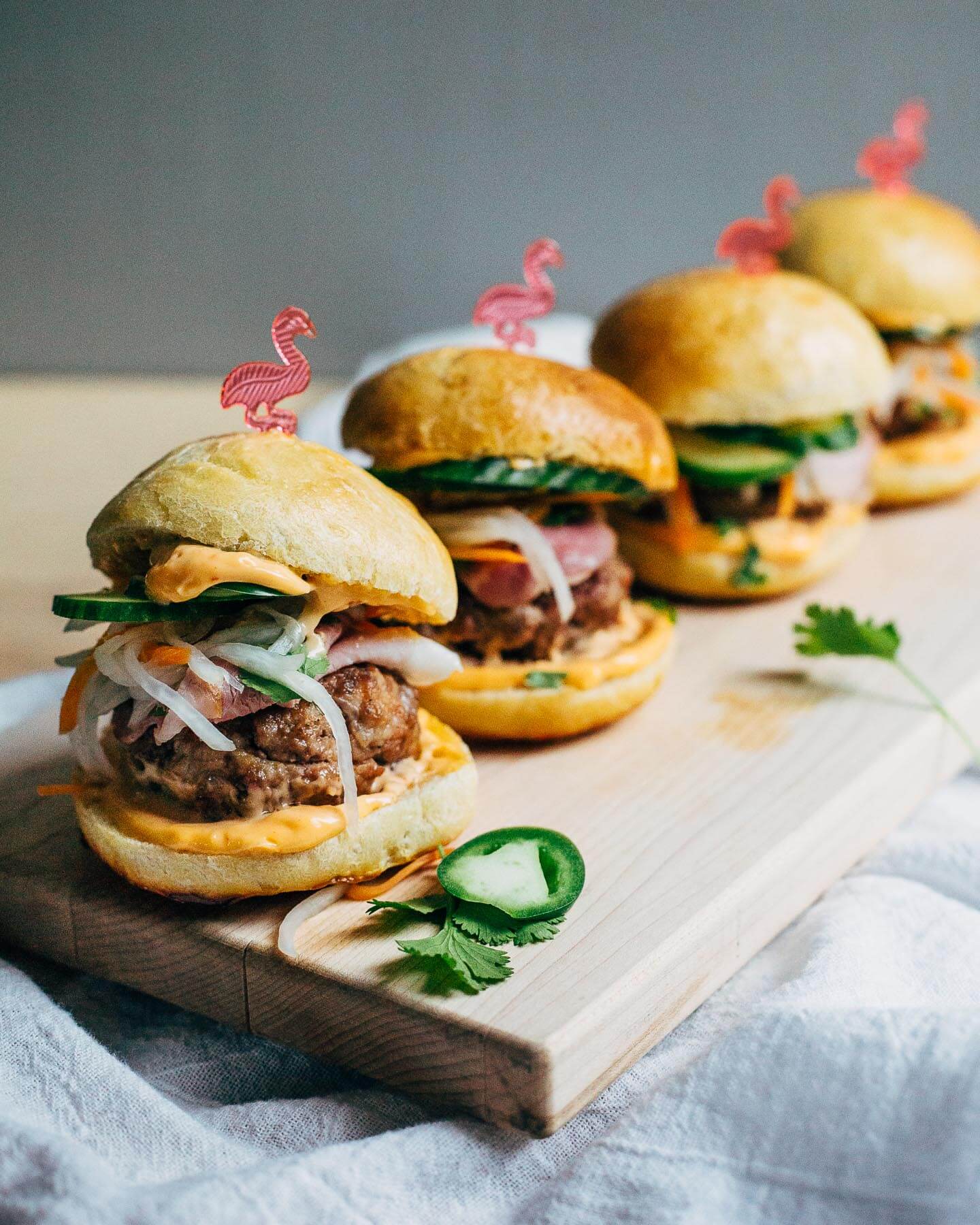 jonathan's banh mi sliders // brooklyn supper