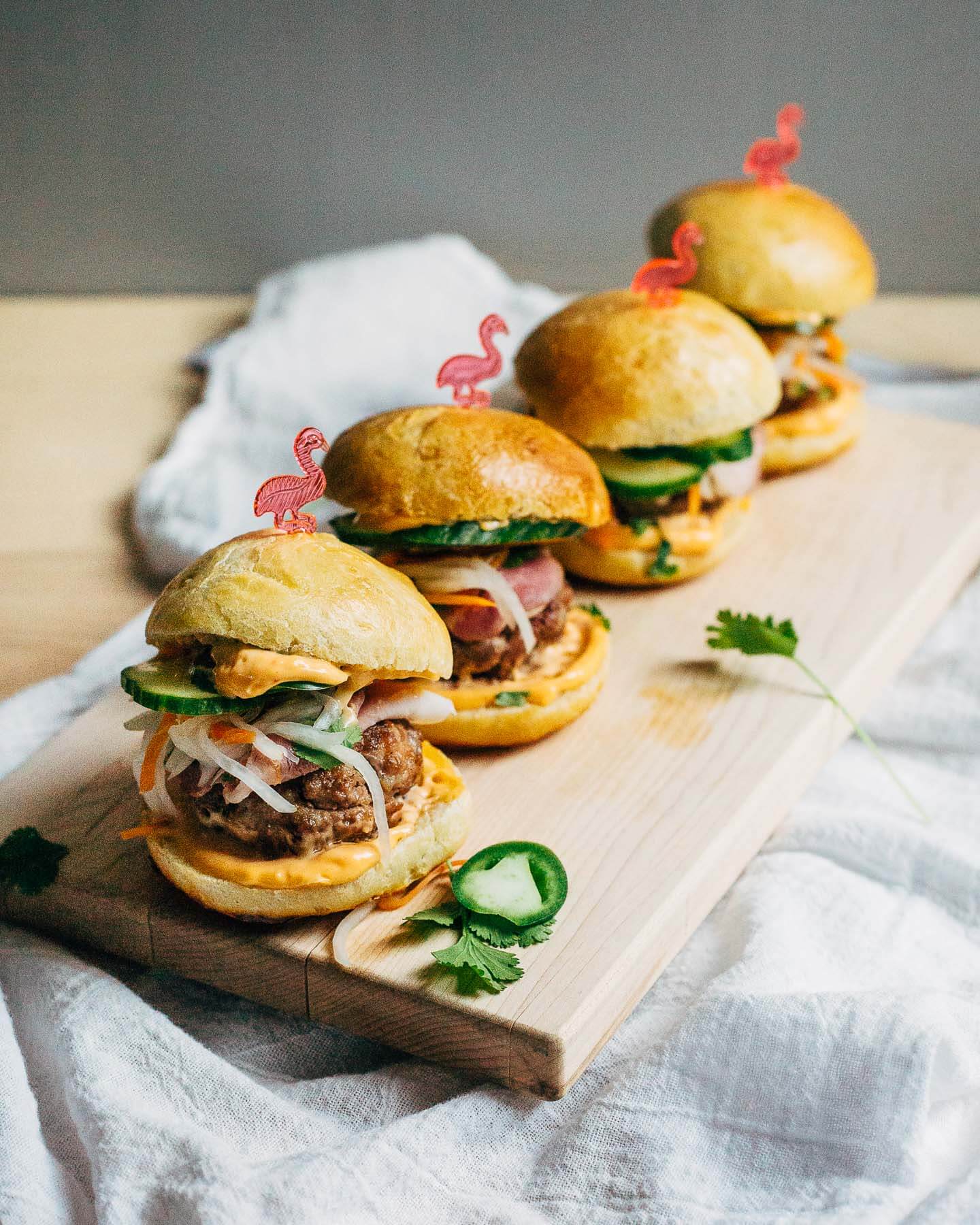 jonathan's banh mi sliders // brooklyn supper