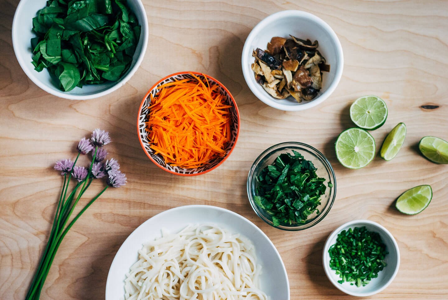 rice noodle salad // brooklyn supper