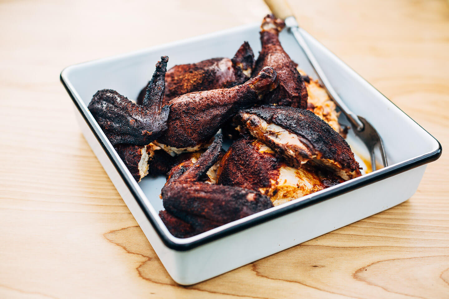 real-deal barbecued chicken // brooklyn supper
