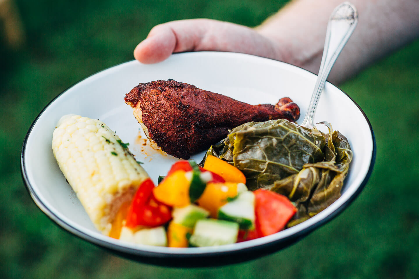 real-deal barbecued chicken // brooklyn supper