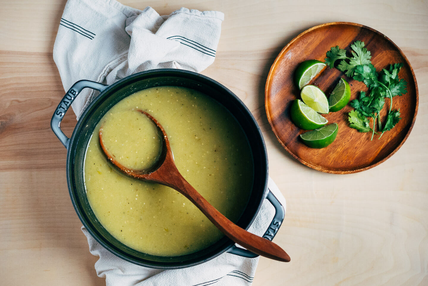 tomatillo tortilla soup // brooklyn supper