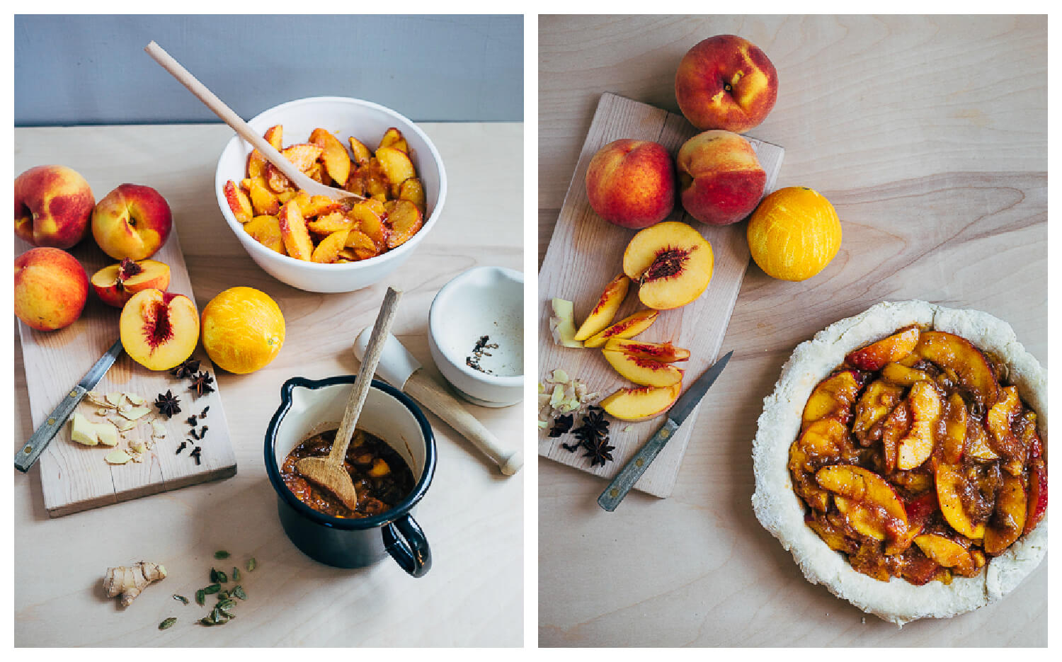 peach chutney pie // brooklyn supper