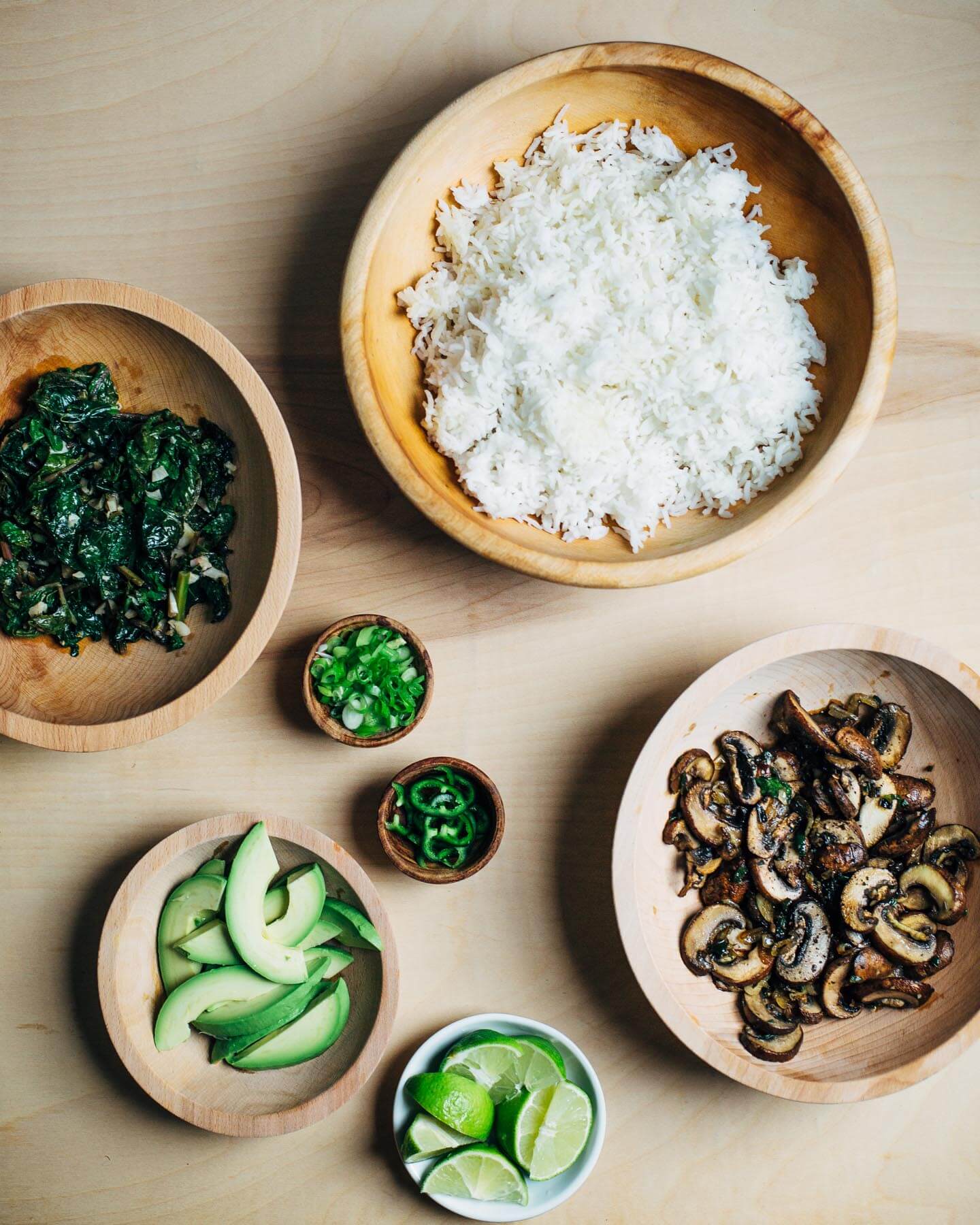 mushroom and kale tacos // brooklyn supper