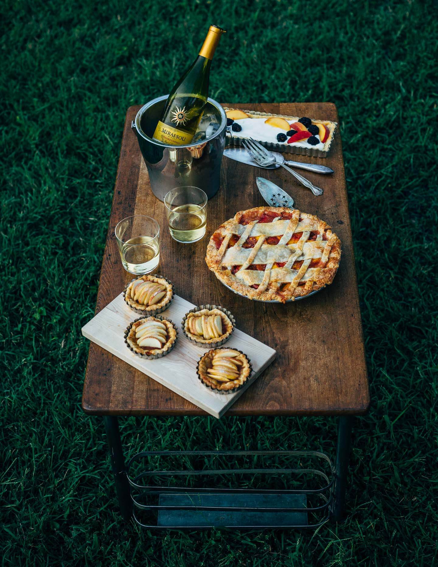 peach chutney pie + a pie picnic // brooklyn supper