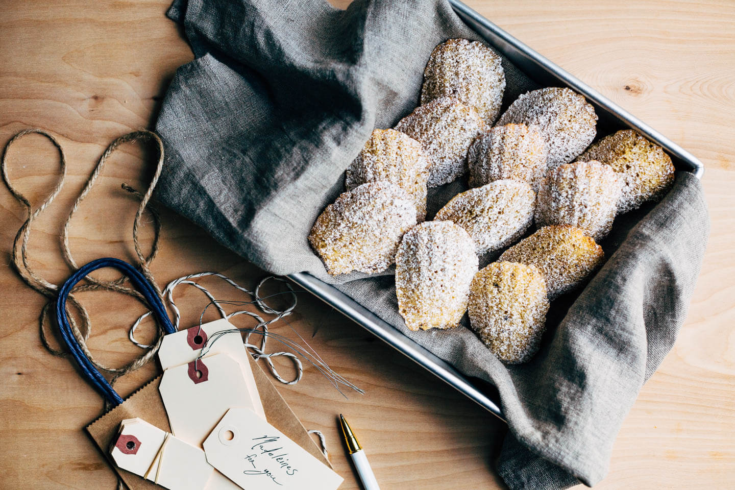 brown butter madeleines // brooklyn supper