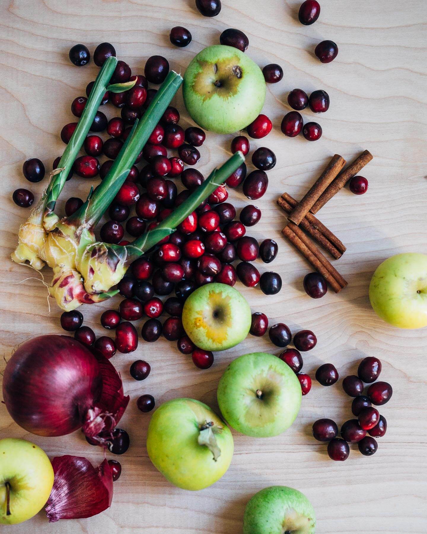 cranberry apple chutney // brooklyn supper