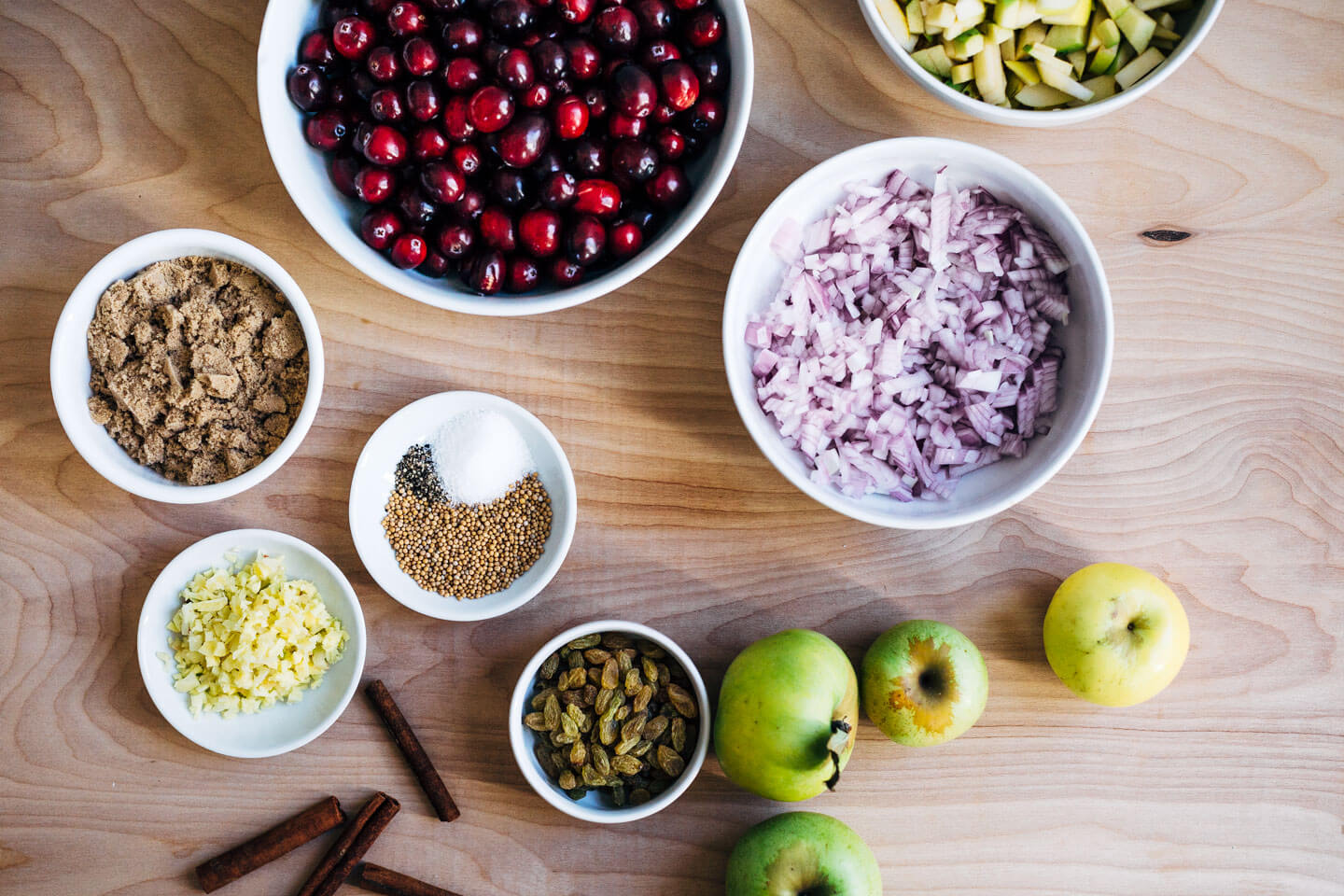 cranberry apple chutney // brooklyn supper