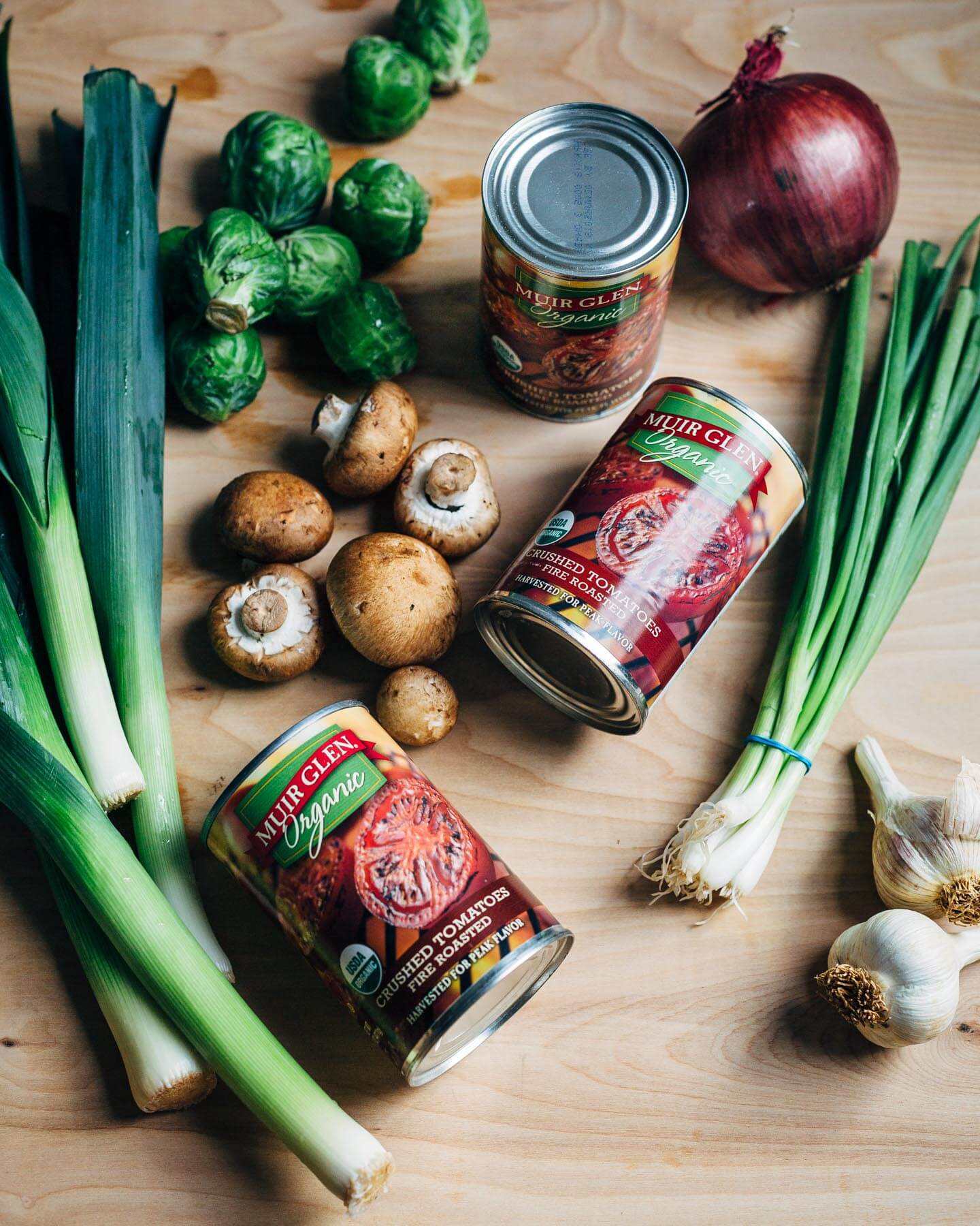 french bread pizzas with fall vegetables // brooklyn supper