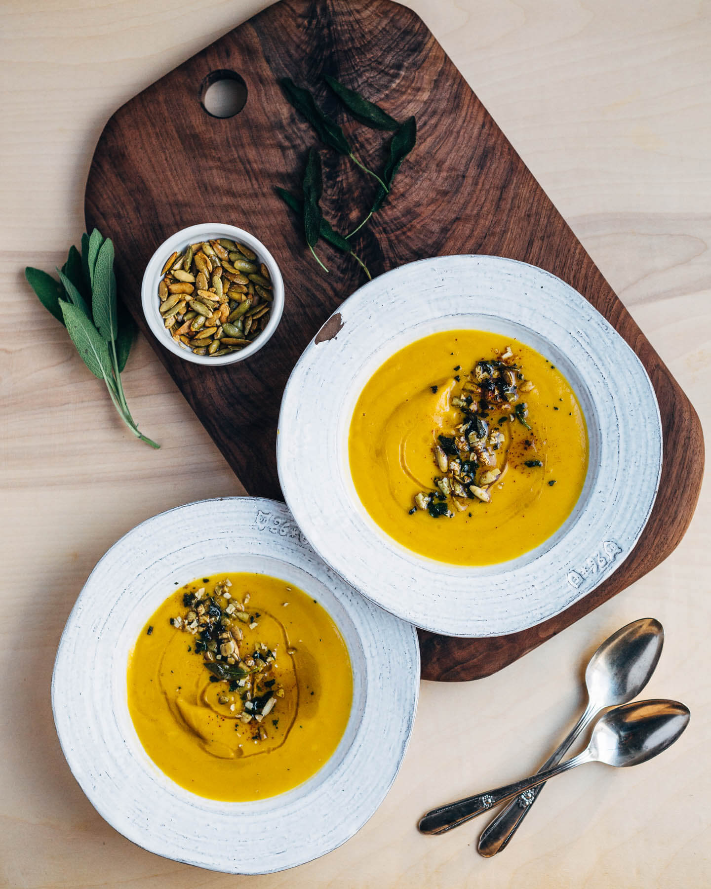 roasted pumpkin soup // brooklyn supper